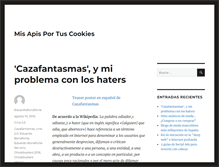 Tablet Screenshot of misapisportuscookies.com